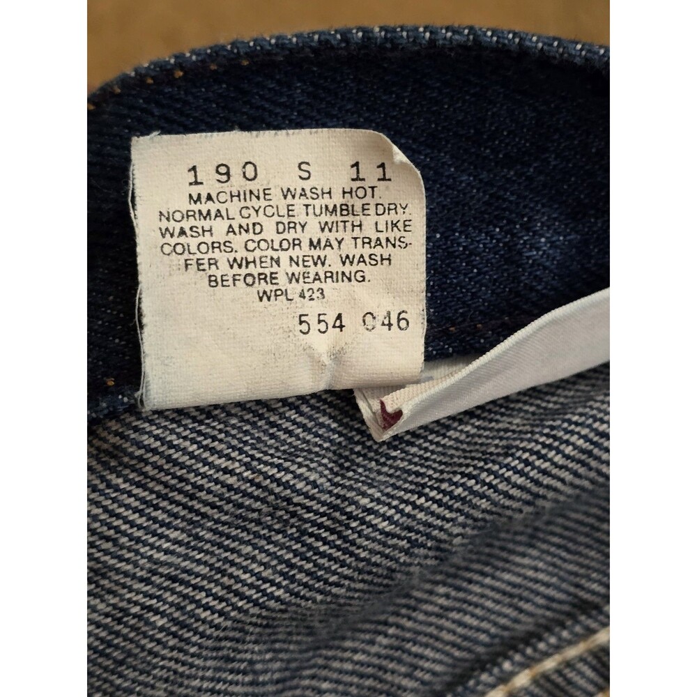 Vintage Levi's Orange Tab High Waist Mom Jeans Made USA Juniors 11 Actual 28x31 - Picture 7 of 13